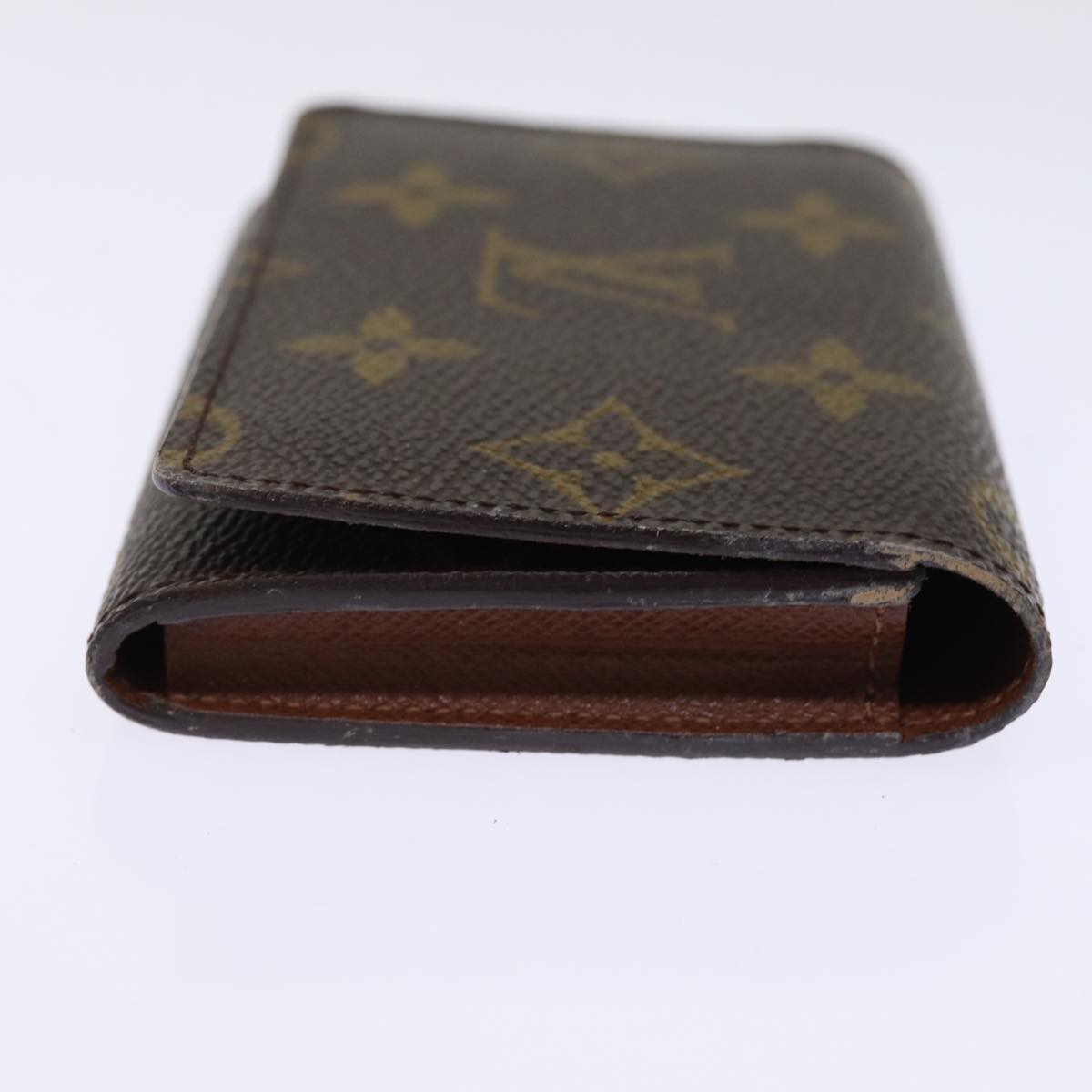 LOUIS VUITTON Monogram Amberop Cartes De Visit Card Case M62920 LV Auth 77239