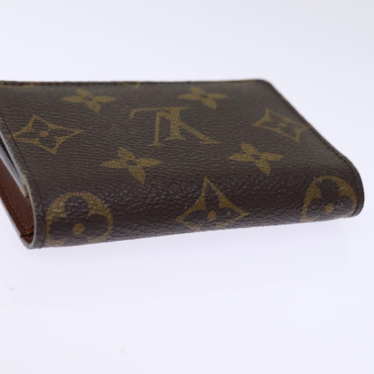 LOUIS VUITTON Monogram Amberop Cartes De Visit Card Case M62920 LV Auth 77239