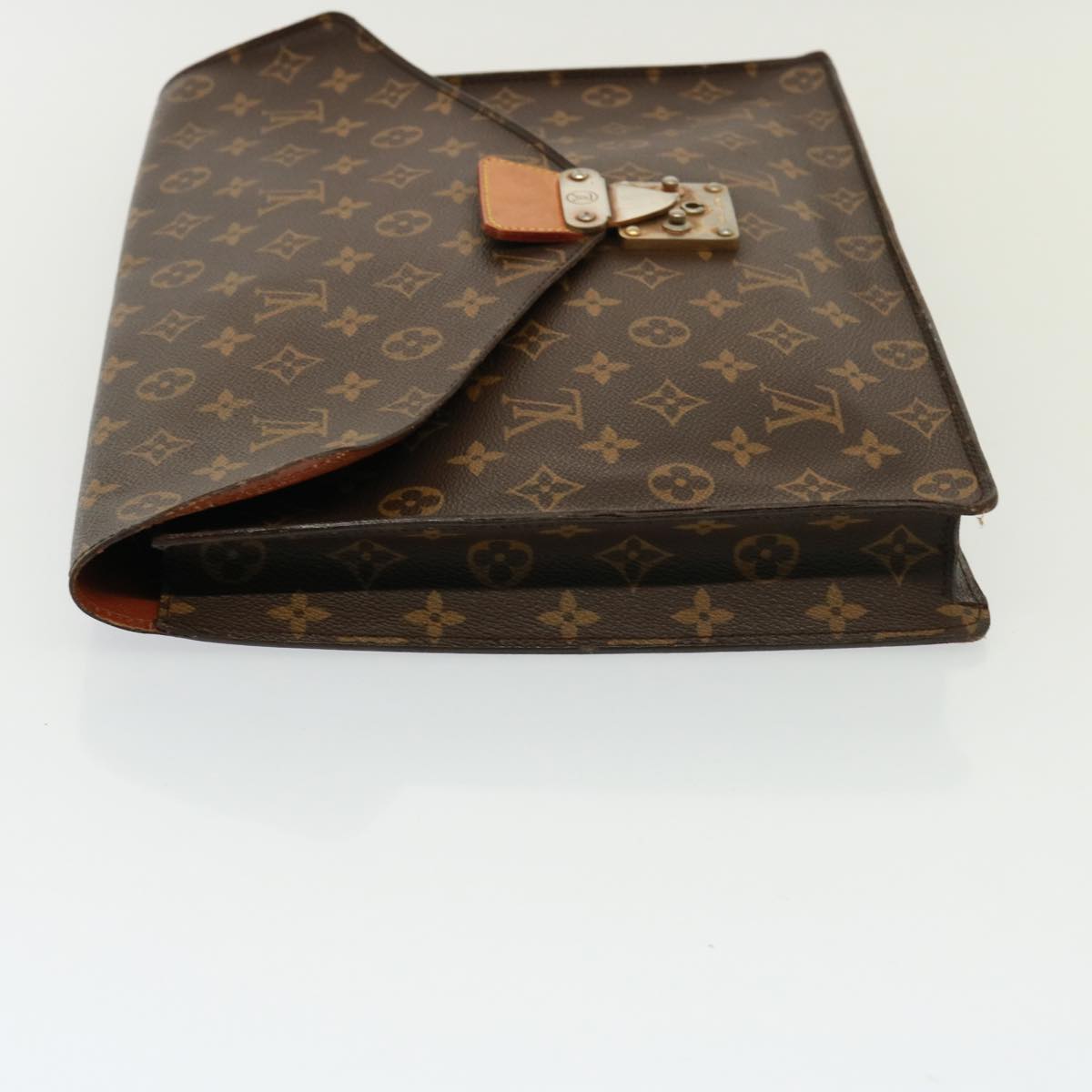 LOUIS VUITTON Monogram Porte Documents Senatur Briefcase M53335 LV Auth 77250