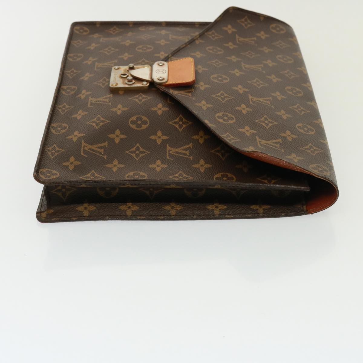 LOUIS VUITTON Monogram Porte Documents Senatur Briefcase M53335 LV Auth 77250