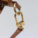 LOUIS VUITTON Nomad Cabas Ambre PM Pouch Leather Beige M92502 LV Auth 77251-9