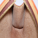 LOUIS VUITTON Nomad Cabas Ambre PM Pouch Leather Beige M92502 LV Auth 77251-17