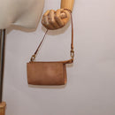 LOUIS VUITTON Nomad Cabas Ambre PM Pouch Leather Beige M92502 LV Auth 77251-19