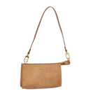 LOUIS VUITTON Nomad Cabas Ambre PM Pouch Leather Beige M92502 LV Auth 77251-1