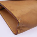 LOUIS VUITTON Nomad Cabas Ambre PM Pouch Leather Beige M92502 LV Auth 77251-14