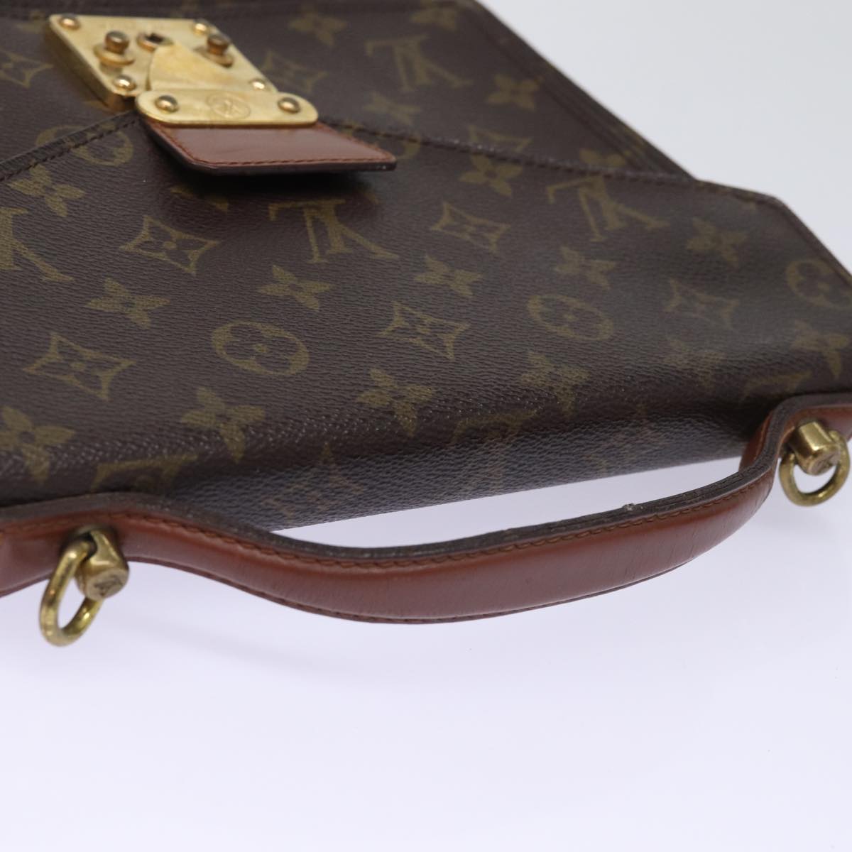 LOUIS VUITTON Monogram Monceau 26 Shoulder Bag M51187 LV Auth 77254