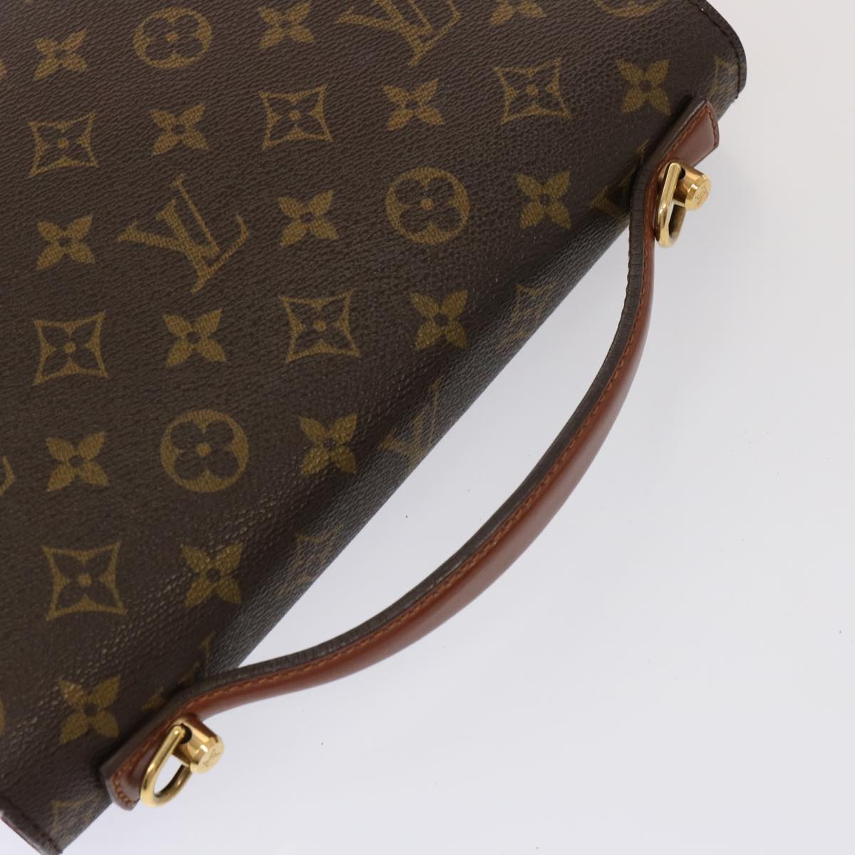 LOUIS VUITTON Monogram Monceau 26 Shoulder Bag M51187 LV Auth 77273