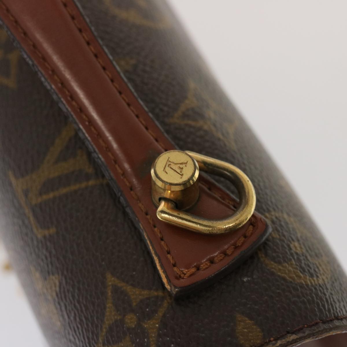 LOUIS VUITTON Monogram Monceau 28 Hand Bag 2way M51185 LV Auth 77274