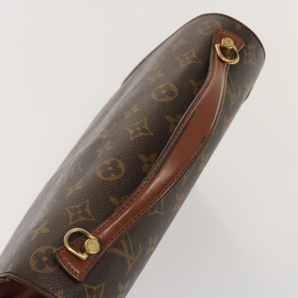 LOUIS VUITTON Monogram Monceau 28 Hand Bag 2way M51185 LV Auth 77274