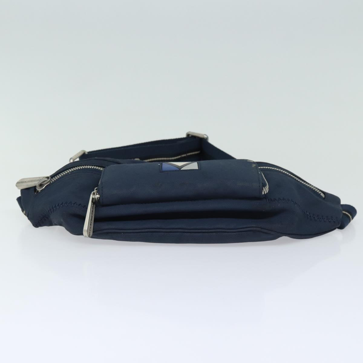 LOUIS VUITTON LV Cup Mizenu Waist Bag Navy M80706 LV Auth 77276