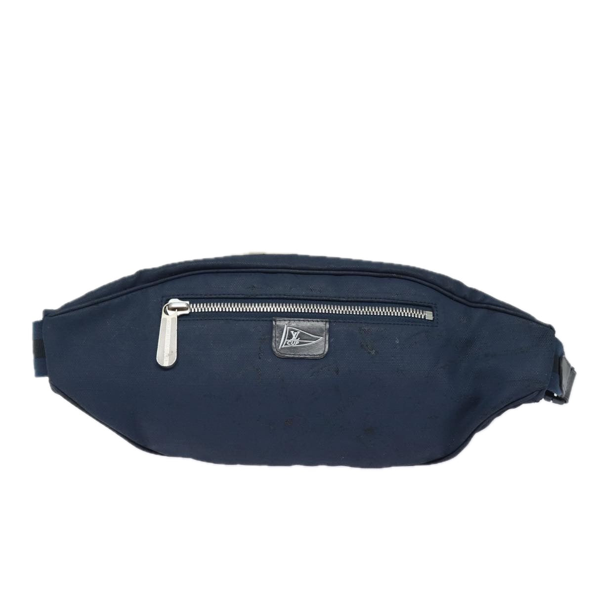 LOUIS VUITTON LV Cup Mizenu Waist Bag Navy M80706 LV Auth 77276