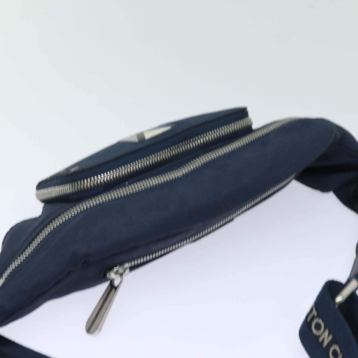 LOUIS VUITTON LV Cup Mizenu Waist Bag Navy M80706 LV Auth 77276