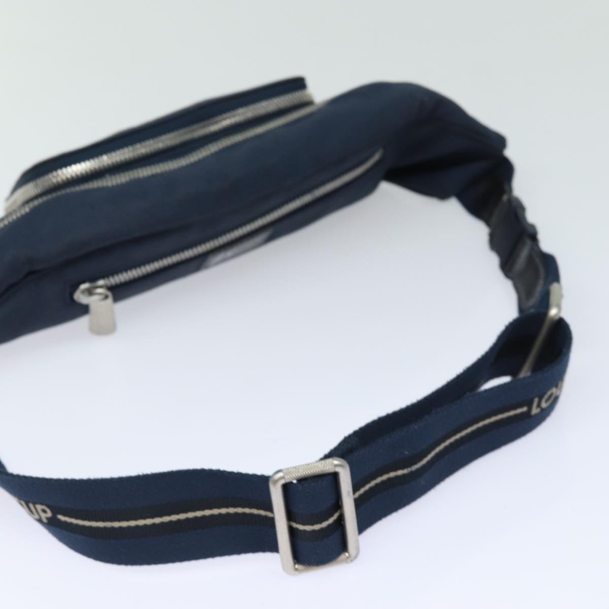 LOUIS VUITTON LV Cup Mizenu Waist Bag Navy M80706 LV Auth 77276