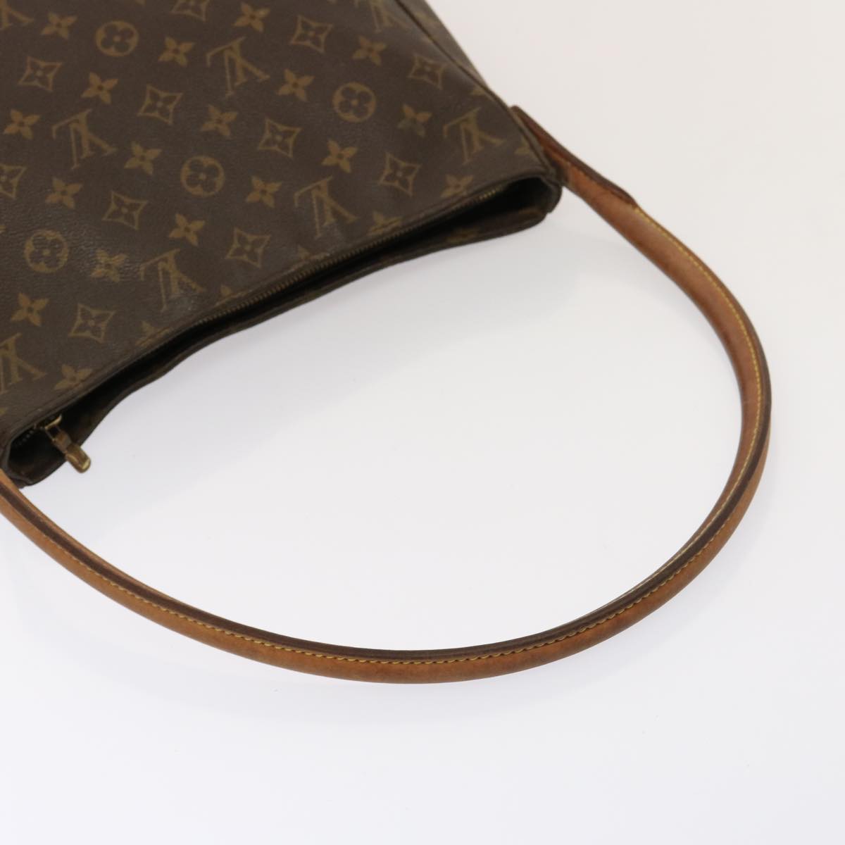 LOUIS VUITTON Monogram Looping GM Shoulder Bag M51170 LV Auth 77296