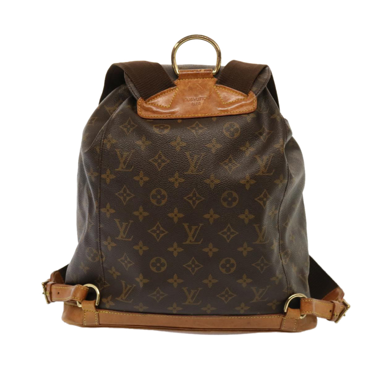 LOUIS VUITTON Monogram Montsouris GM Backpack M51135 LV Auth 77297 - 0