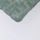 FENDI Zucca Canvas Waist bag Light Blue Auth 77335-16