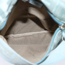 FENDI Zucca Canvas Waist bag Light Blue Auth 77335-11