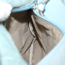 FENDI Zucca Canvas Waist bag Light Blue Auth 77335-20