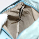 FENDI Zucca Canvas Waist bag Light Blue Auth 77335-21