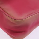 PRADA Hand Bag Nylon Pink Auth 77341-16