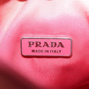 PRADA Hand Bag Nylon Pink Auth 77341-18