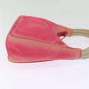 PRADA Hand Bag Nylon Pink Auth 77341-4