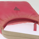 PRADA Hand Bag Nylon Pink Auth 77341-6