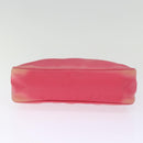 PRADA Hand Bag Nylon Pink Auth 77341-5