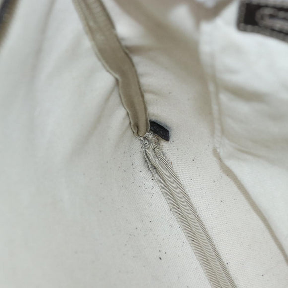 GUCCI GG Supreme Shoulder Bag PVC Leather Beige 201446 Auth 77399