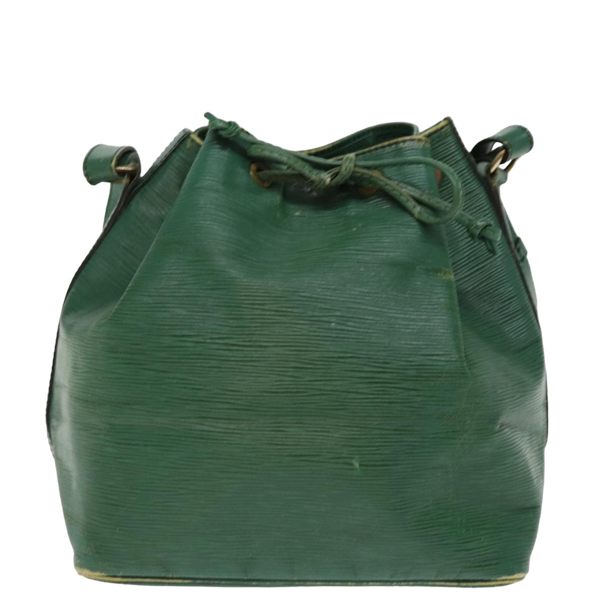 LOUIS VUITTON Epi Petit Noe Shoulder Bag Green M44104 LV Auth 77416