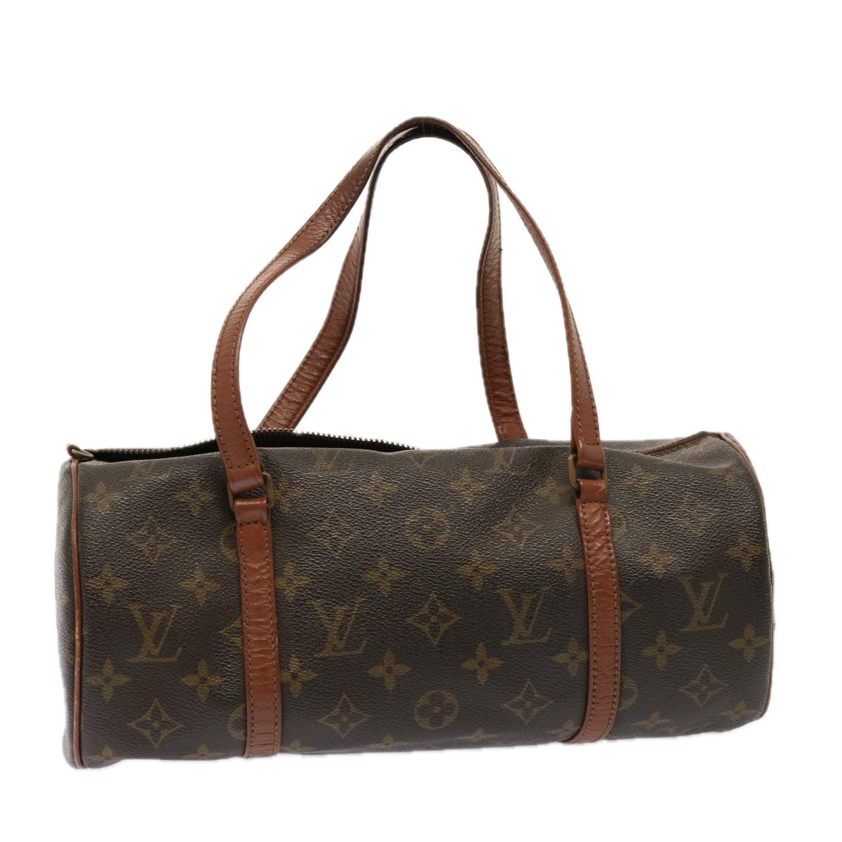 LOUIS VUITTON Monogram Papillon 30 Hand Bag M51385 LV Auth 77417