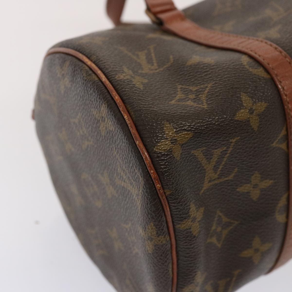 LOUIS VUITTON Monogram Papillon 30 Hand Bag M51385 LV Auth 77417