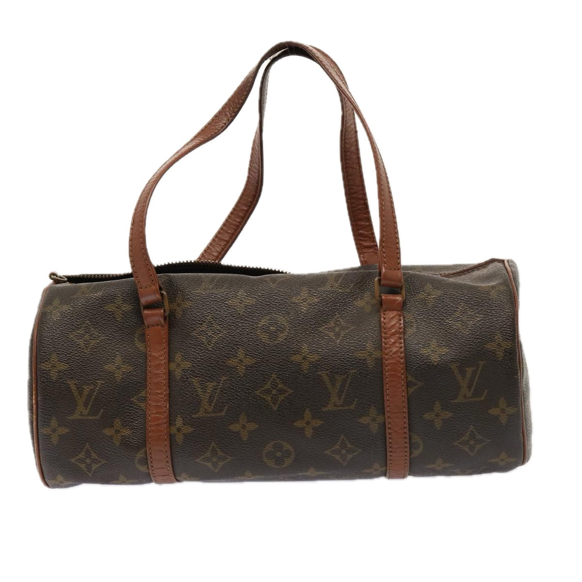 LOUIS VUITTON Monogram Papillon 30 Hand Bag M51385 LV Auth 77417