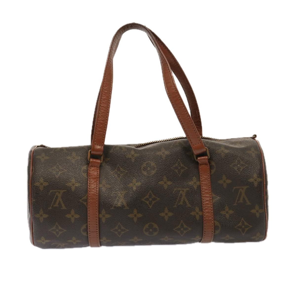 LOUIS VUITTON Monogram Papillon 30 Hand Bag M51385 LV Auth 77417