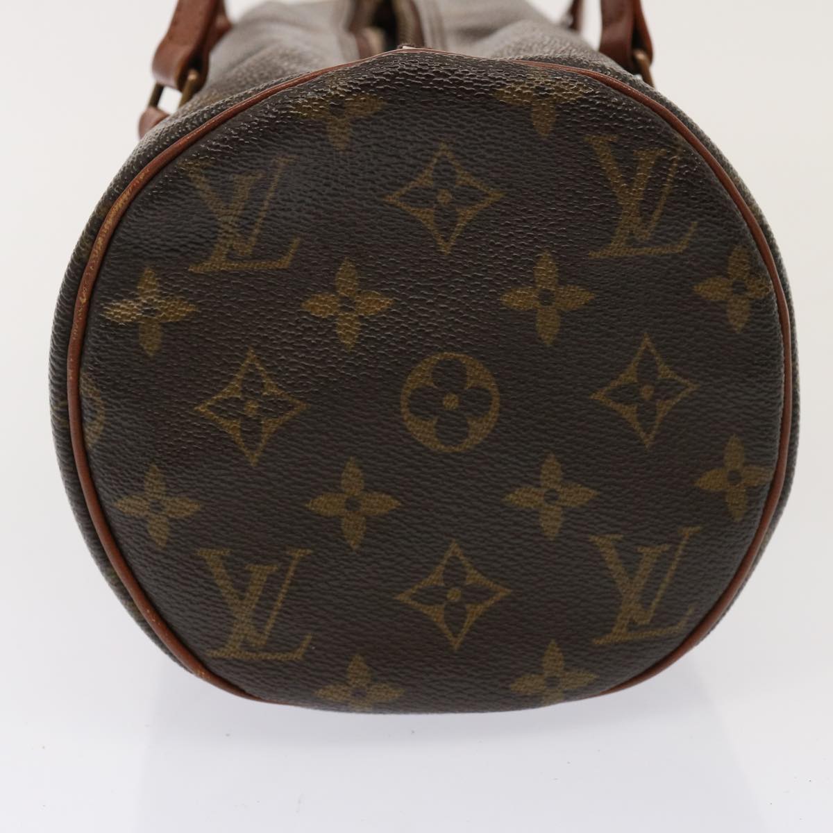 LOUIS VUITTON Monogram Papillon 30 Hand Bag M51385 LV Auth 77417