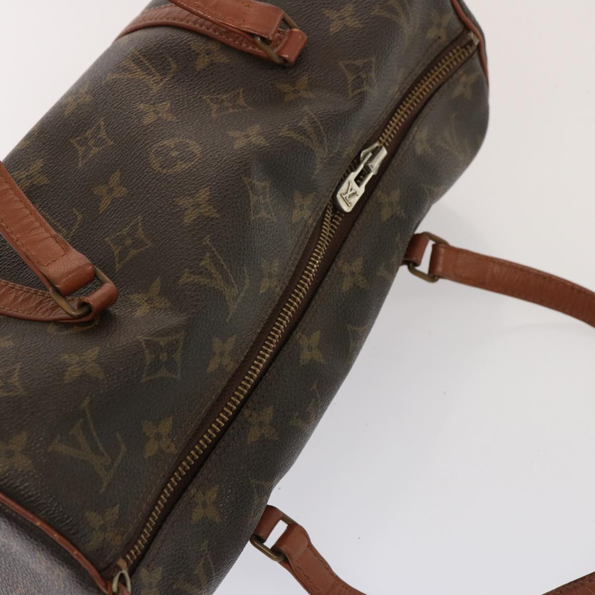 LOUIS VUITTON Monogram Papillon 30 Hand Bag M51385 LV Auth 77417