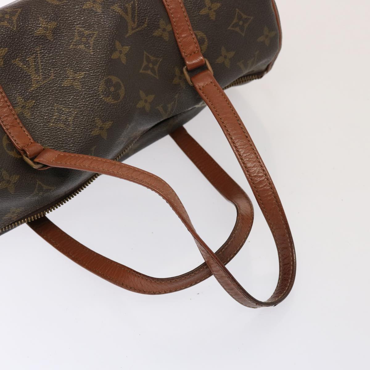 LOUIS VUITTON Monogram Papillon 30 Hand Bag M51385 LV Auth 77417