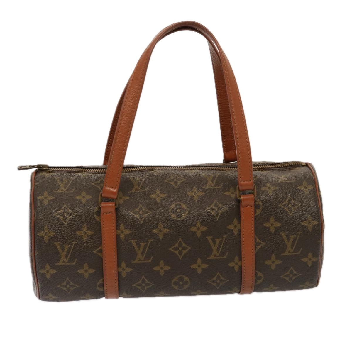 LOUIS VUITTON Monogram Papillon 30 Hand Bag M51385 LV Auth 77419