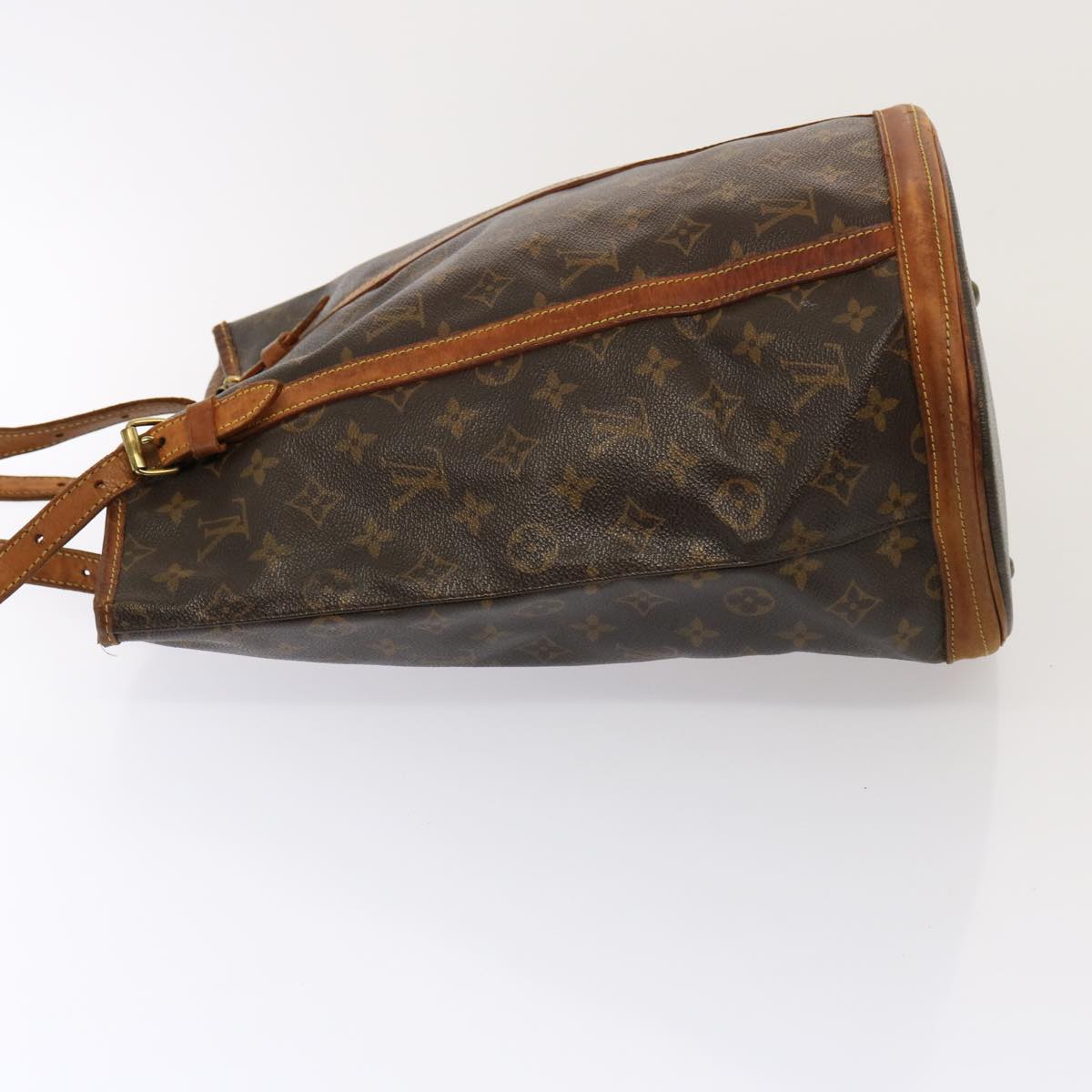 LOUIS VUITTON Monogram Bucket GM Shoulder Bag M42236 LV Auth 77428