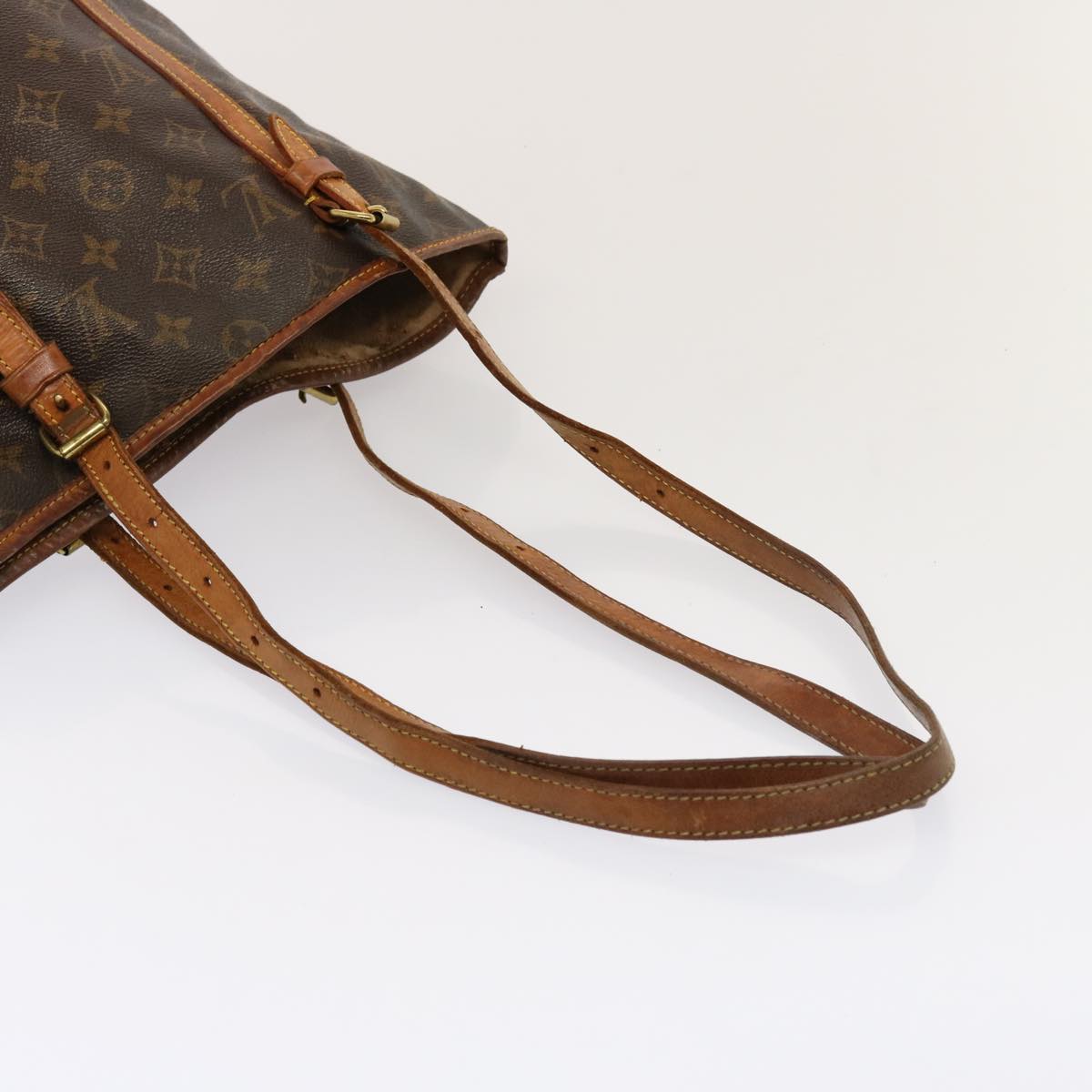 LOUIS VUITTON Monogram Bucket GM Shoulder Bag M42236 LV Auth 77428