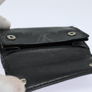 LOUIS VUITTON Monogram Eclipse Discovery Compact Wallet M67630 LV Auth 77441-19