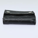 LOUIS VUITTON Monogram Eclipse Discovery Compact Wallet M67630 LV Auth 77441-6
