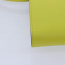 HERMES Click 16 Shoulder Bag Leather Yellow Auth 77462SAM-17