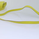 HERMES Click 16 Shoulder Bag Leather Yellow Auth 77462SAM-7
