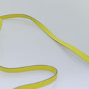 HERMES Click 16 Shoulder Bag Leather Yellow Auth 77462SAM-14