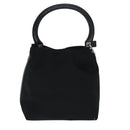 Salvatore Ferragamo Shoulder Bag Nylon Black Auth 77475-2
