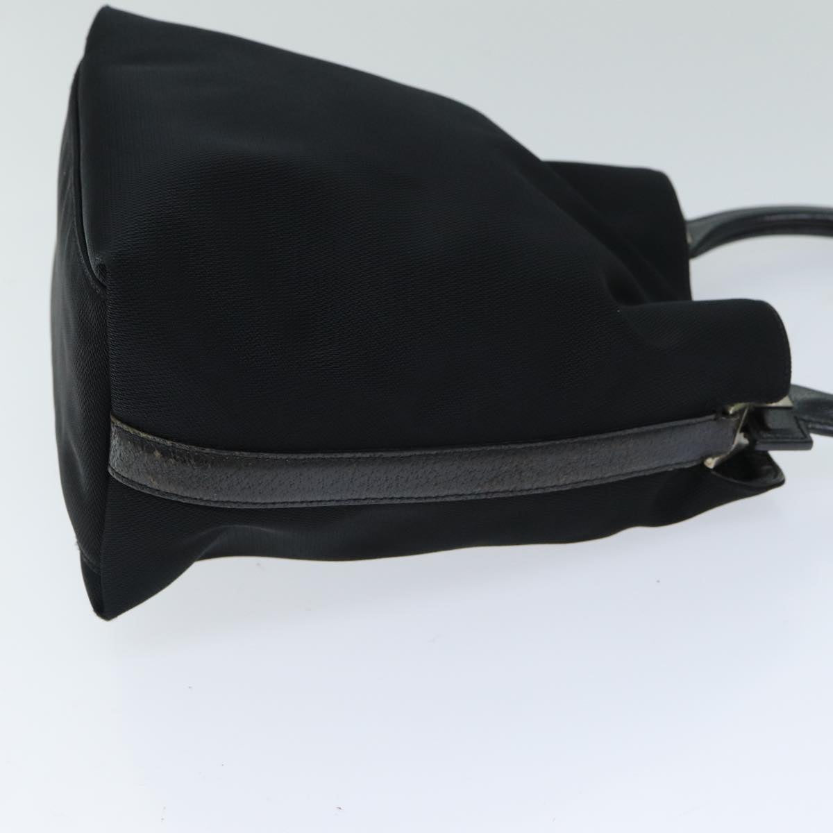 Salvatore Ferragamo Shoulder Bag Nylon Black Auth 77475