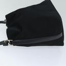 Salvatore Ferragamo Shoulder Bag Nylon Black Auth 77475-4