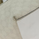 GUCCI GG Canvas Tote Bag White 131230 Auth 77494-14
