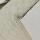 GUCCI GG Canvas Tote Bag White 131230 Auth 77494-16